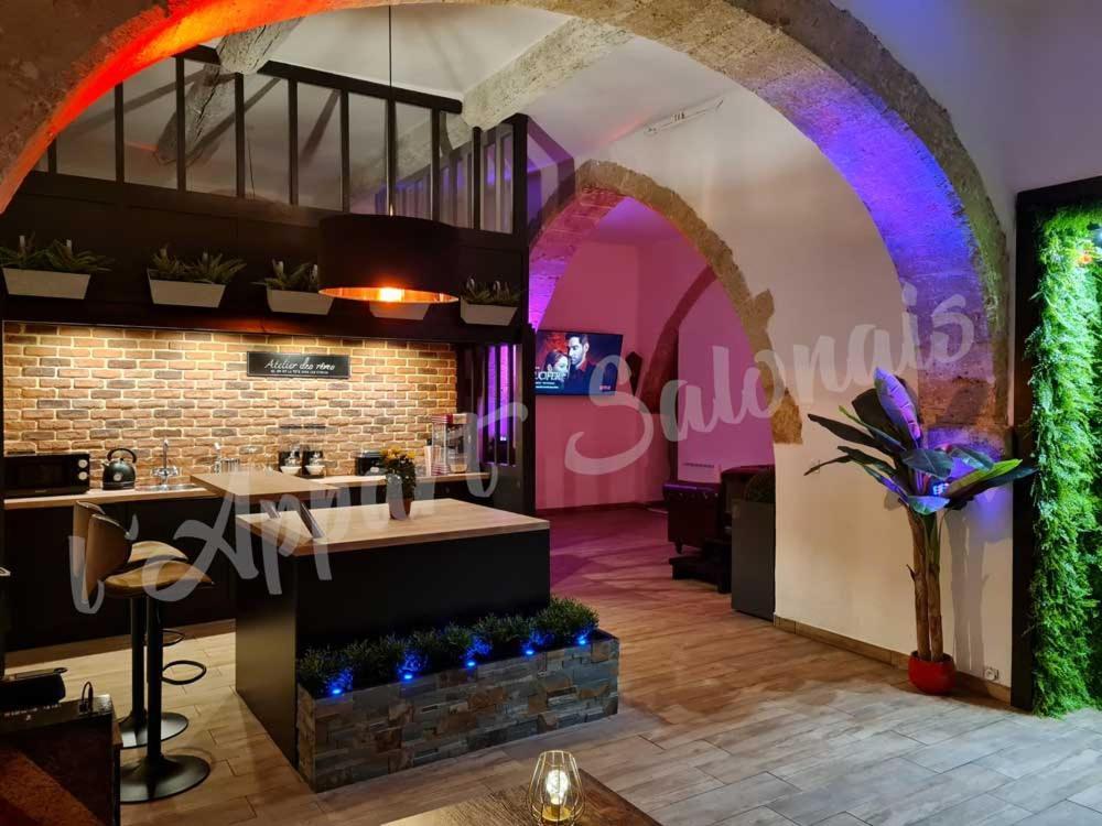 Lappart-Salonais 70M2 Avec Jacuzzi Privatif Bagian luar foto